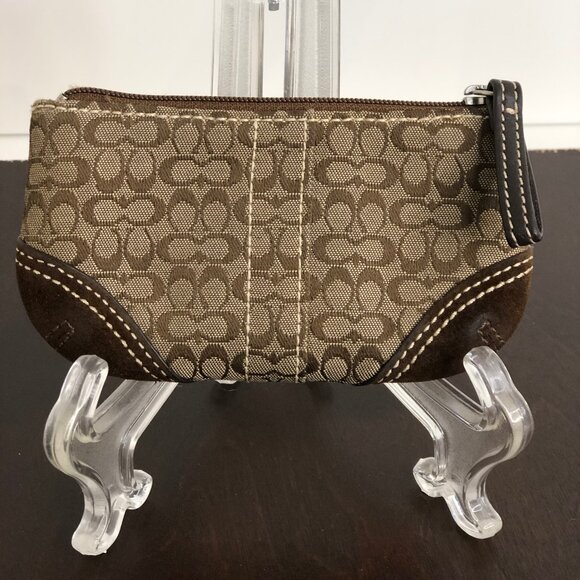 Coach Soho Mini Signature Small Coin Purse - Picture 6 of 6
